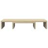 Adjustable Monitor Stand - Sonoma Oak - 60x24 cm | HipoMarket