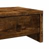 Monitor Stand with Drawers Smoked Oak - Stylish & Practical