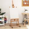 Easel Stand 55x53.5x178 cm | Solid Beech Wood for Artists