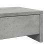 Monitor Stand with Drawers - Concrete Grey 100x27 cm | HipoMarket