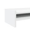 Monitor Stand White 42x24x16 cm - Stylish Ergonomic Design