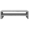 Monitor Stand Grey Sonoma | Engineered Wood - HipoMarket