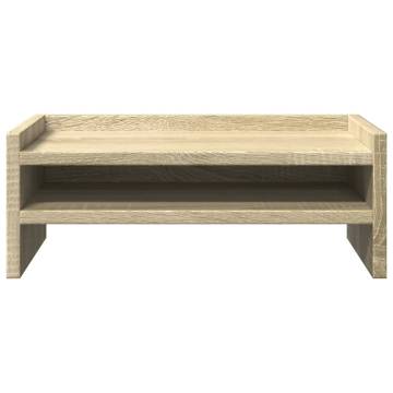 Monitor Stand Sonoma Oak - Enhance Your Workspace | HipoMarket