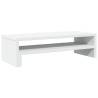 Monitor Stand White - 54x22x15 cm Engineered Wood | HipoMarket