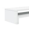 Monitor Stand White - 54x22x15 cm Engineered Wood | HipoMarket