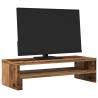 Monitor Stand in Old Wood - Durable & Stylish | HiPO Market