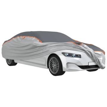 Sedan Car Cover | Hail Protection | Grey & Silver | HiPoMarket