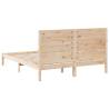 Extra Long Solid Wood Bed Frame 140x210 cm - HipoMarket