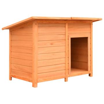 Dog Cage Solid Pine & Fir Wood 120x77x86 cm | HipoMarket UK