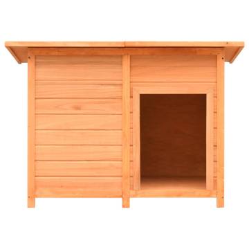 Dog Cage Solid Pine & Fir Wood 120x77x86 cm | HipoMarket UK