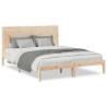 Extra Long Solid Wood Bed Frame 140x210 cm - Hipo Market