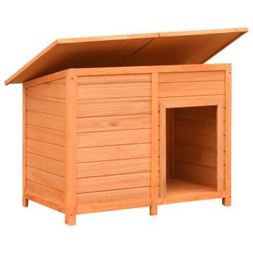 Dog Cage Solid Pine & Fir Wood 120x77x86 cm | HipoMarket UK