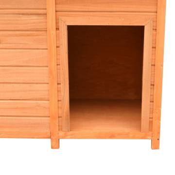 Dog Cage Solid Pine & Fir Wood 120x77x86 cm | HipoMarket UK