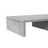 Monitor Stand - Concrete Grey, 50x27x10 cm | Hipomarket UK