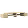 Monitor Stand with Storage - Sonoma Oak | Hipo Market