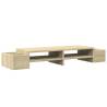 Monitor Stand with Storage - Sonoma Oak | Hipo Market