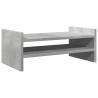 Concrete Grey Monitor Stand - Ergonomic & Stylish