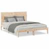 Extra Long Solid Wood Bed Frame 160x210 cm - Hipomarket