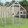  Aviary Silver 1.79x8x1.85 m Aluminium Colour silver Size 1.79 x 8 x 1.85 m 