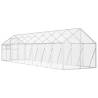 Aviary Silver 1.79x8x1.85 m Aluminium | Safe & Spacious Bird Cage