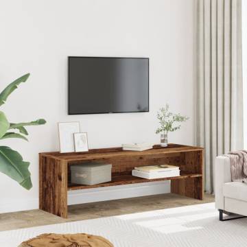 Stylish Old Wood TV Cabinet - 120x40x40 cm | HipoMarket