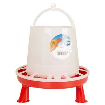 Duvoplus Poultry Feeder with Studs 8kg - Durable Bird Feeder