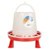 Duvoplus Poultry Feeder with Studs 8kg - Durable Bird Feeder