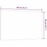 Wall-Mounted Magnetic Board 80x50 cm - Tempered Glass | HipoMarket