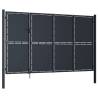 Garden Gate Steel 350x200 cm Anthracite - Durable & Secure