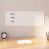  Wall-mounted Magnetic Board White 80x30 cm Tempered Glass Colour white Size 80 x 30 cm Model without accessories 