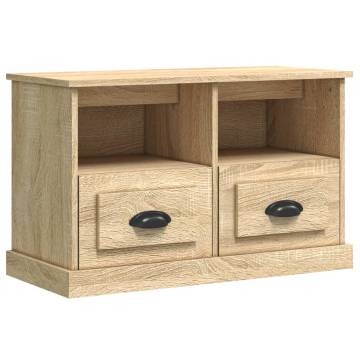 Stylish TV Cabinet Sonoma Oak | 80x35x50 cm | Hipomarket