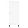 Elegant Highboard White 34.5x34x180 cm | Stylish Storage Solution