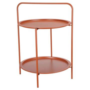 ProGarden Round End Table 50x66 cm - Matte Terracotta