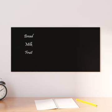 Wall-mounted Magnetic Board Black 60x30 cm - Stylish & Durable