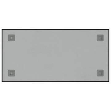 Wall-mounted Magnetic Board Black 60x30 cm - Stylish & Durable