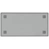 Wall-mounted Magnetic Board Black 60x30 cm - Stylish & Durable