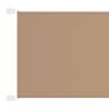  Vertical Awning Taupe 300x360 cm Oxford Fabric Colour taupe Size 300 x 360 cm 