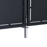 Garden Gate Steel 400x200 cm Anthracite - Durable & Secure