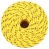 Boat Rope Yellow 10mm 50m Polypropylene - Durable & Versatile