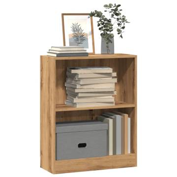 Artisian Oak Bookcase - Stylish Storage Solution | HipoMarket