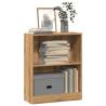  Bookcase Artisian Oak 60x24x76 cm Engineered Wood Colour oak Quantity in Package 1 Height 76 cm Width 60 cm 