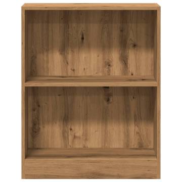 Artisian Oak Bookcase - Stylish Storage Solution | HipoMarket