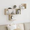 Sonoma Oak Wall Shelf - Stylish & Space-Saving Storage