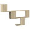 Sonoma Oak Wall Shelf - Stylish & Space-Saving Storage