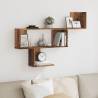 Wall Shelf Old Wood 100x15x70 cm - Durable Engineered Wood