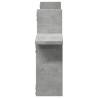 Concrete Grey Wall Shelves - Stylish Storage Solution | HipoMarket