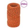 Boat Rope Orange 2 mm 250 m Polypropylene Colour orange Quantity in Package 1 Length 250 m Diameter 2 mm 