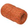 Boat Rope Orange 2mm 250m Polypropylene - Durable & Versatile