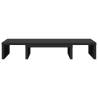 Adjustable Black Monitor Stand | Durable Engineered Wood