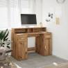 LED Desk in Artisian Oak - Stylish & Functional - Hipomarket